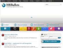 Tablet Screenshot of hrbullets.co.uk